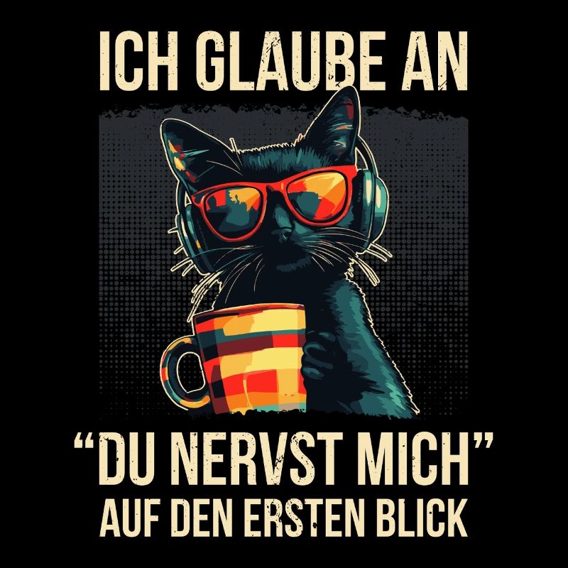 Du nervst mich – Sarkastische Katze Loki