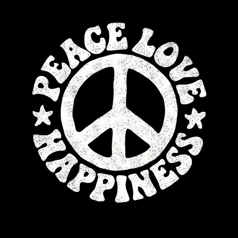 Friedenszeichen Friedenssymbol Hippie Geschenk