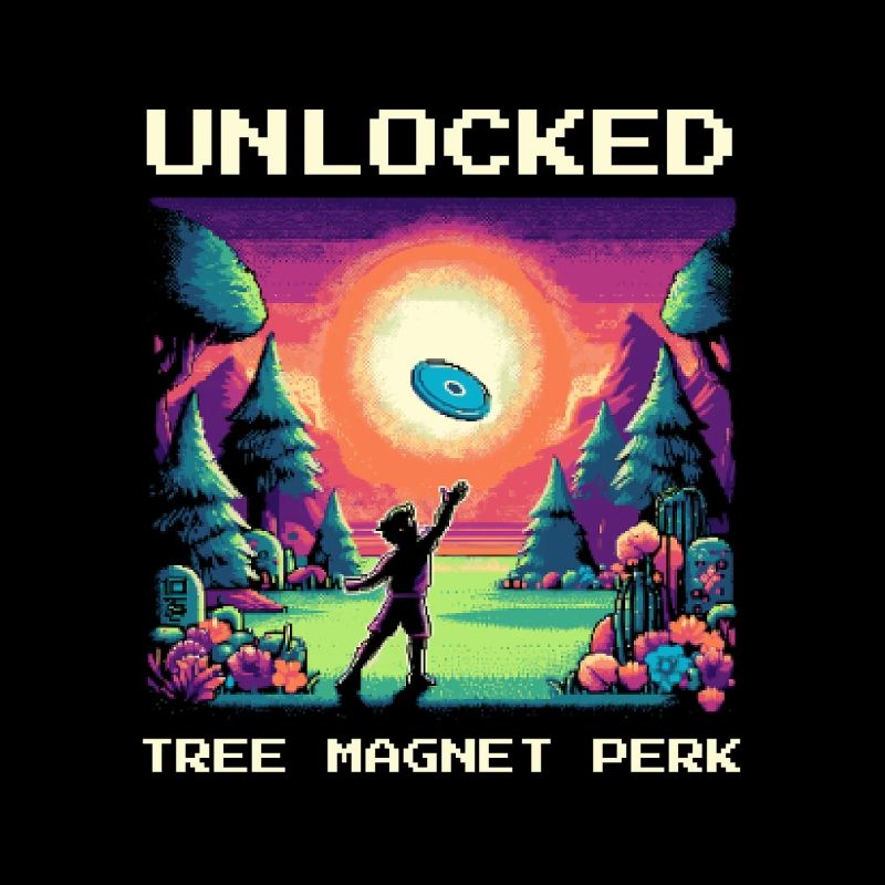 Tree Magnet | Disc Golf Baum OB Scheibenpech