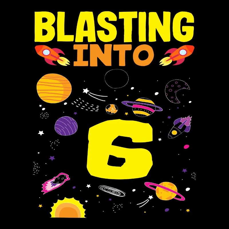 Rocket flight into the universe for six-year-olds