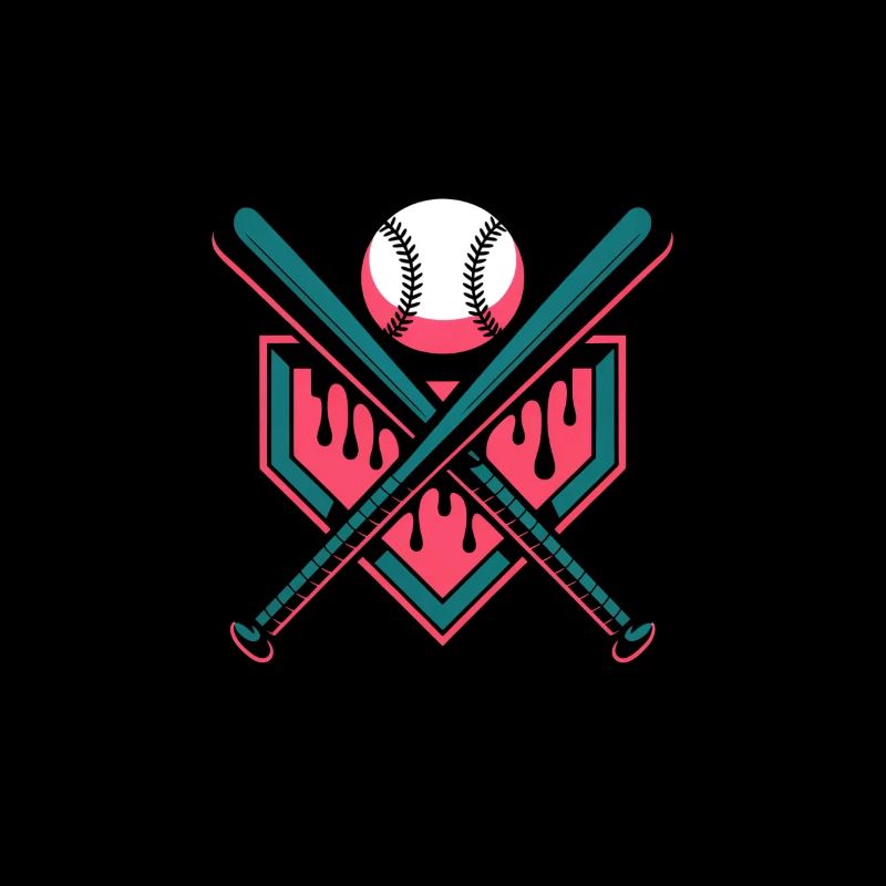 Baseball Eis Baseballschläger