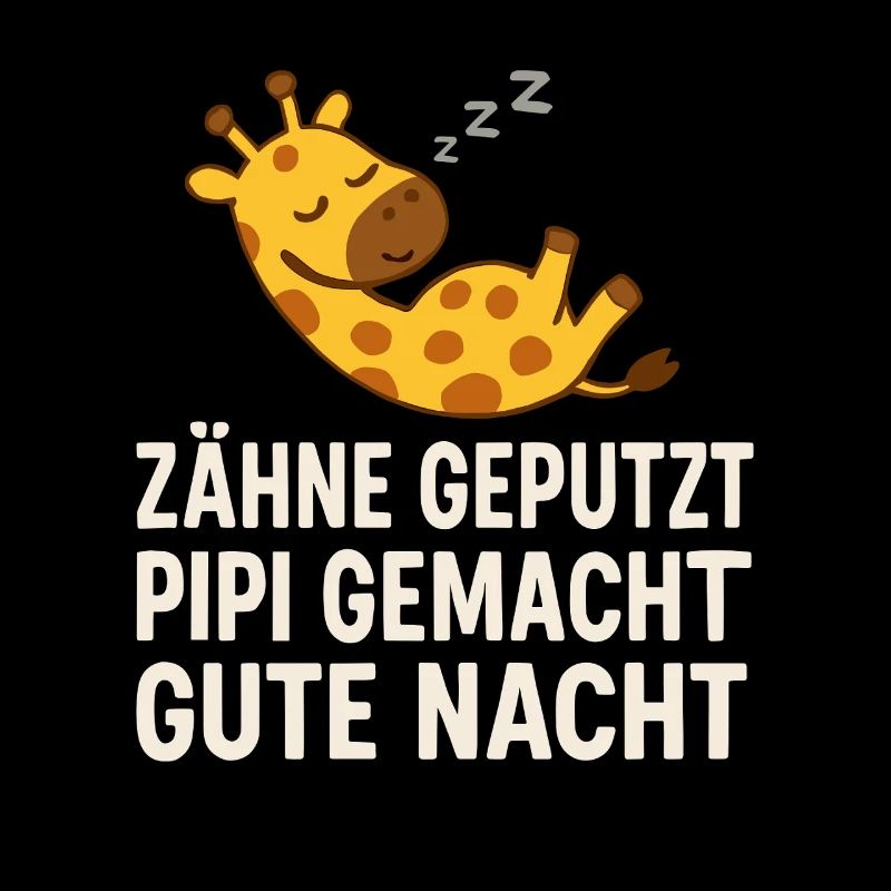 Teeth brushed, done, good night – giraffe