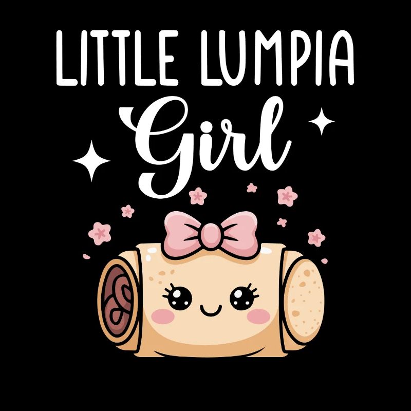 Little Lumpia Girl Spring Rolls