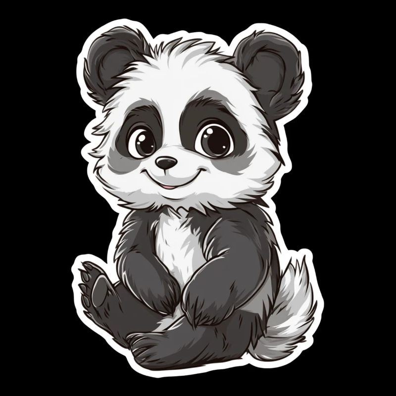 Ours panda mignon
