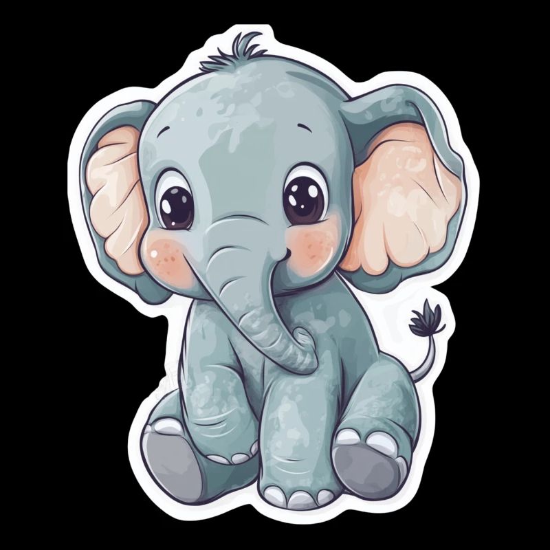 Cute elephant – gift idea for animal lovers