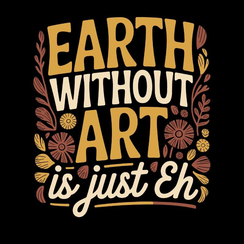 Earth Without Art Is Just Eh Kunst Kunstlehrer