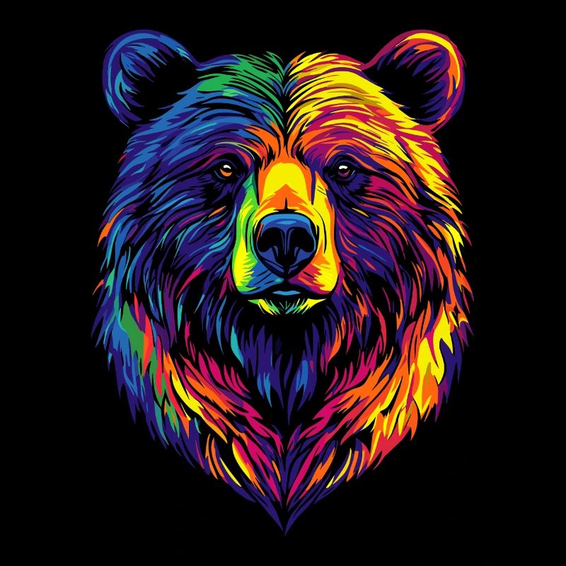 Braunbär Grizzly Bär Bärenbrüder Wald Wilde Bären
