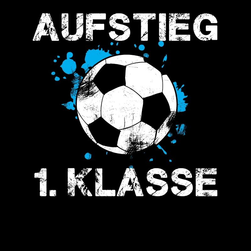 Fußball Aufstieg Erste Klasse Design