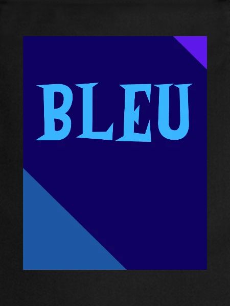 BLEU Tableau Rectangle Triangles