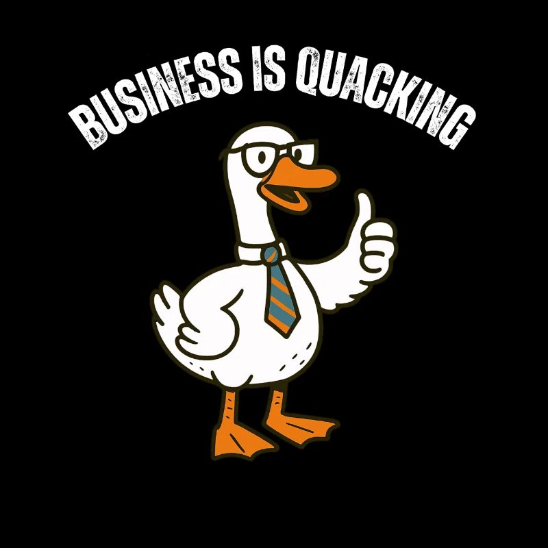 Quacking Business Duck