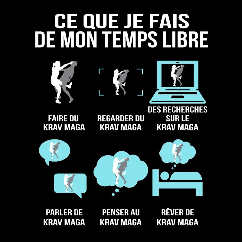 Ce que je fais de mon temps libre Krav Maga