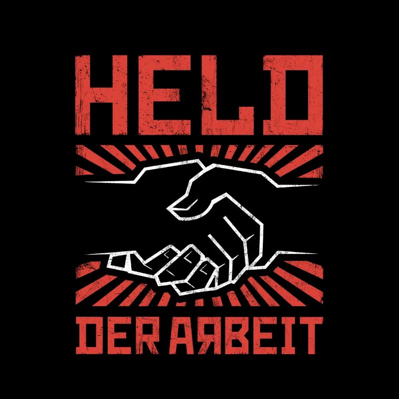 HELD DER ARBEIT OSSI HANDWERKER DDR ARBEITER