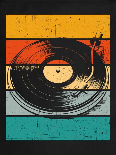 Platine vinyle rétro