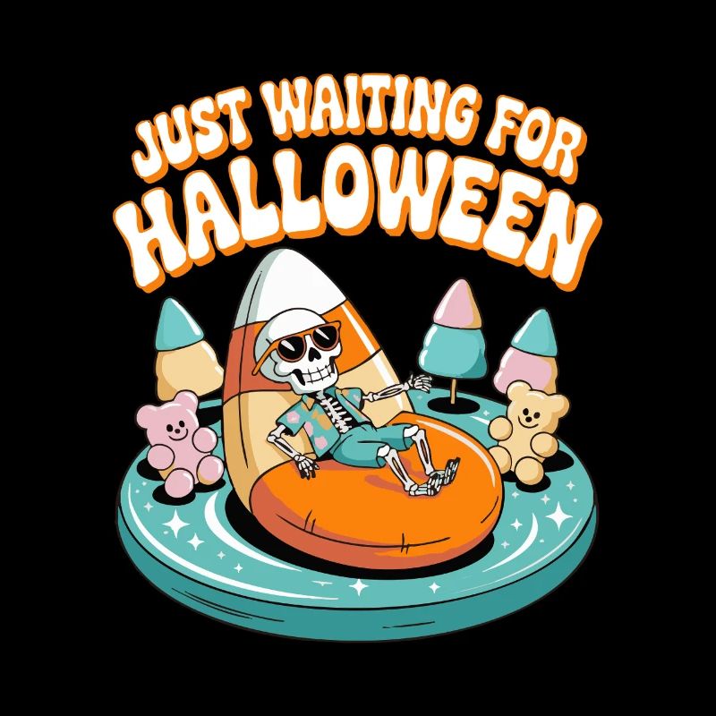 Warten Sie nur auf Halloween