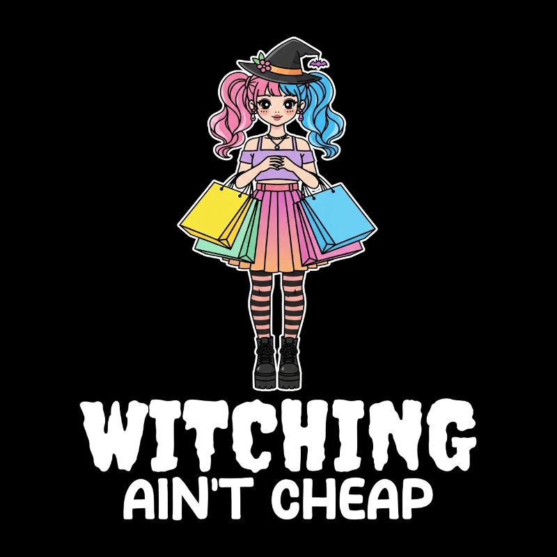 WITCHING AIN'T CHEAP - WITCH HALLOWEEN