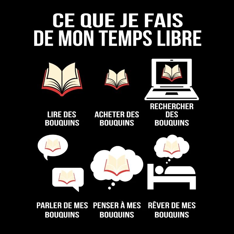 Ce que je fais de mon temps libre Bouquins Addict