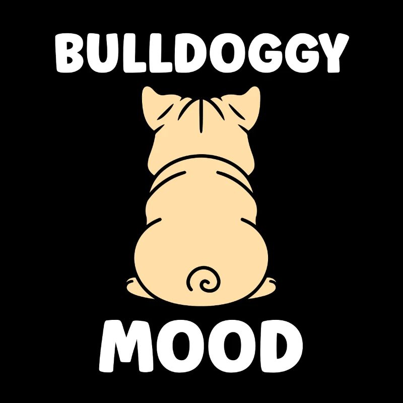 Beruhigtes Maskottchen Hundemuster