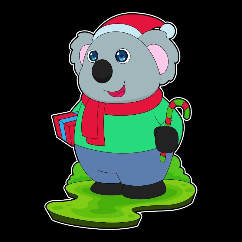 Canne de Noël Koala