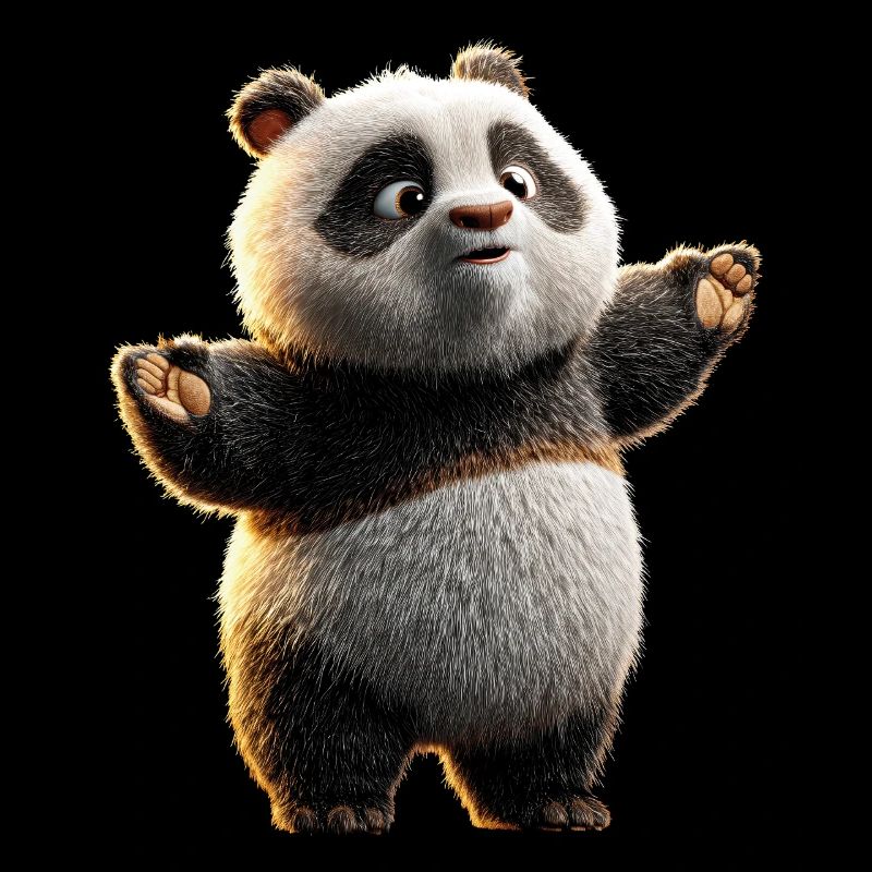 Panda Ours Pandas Géants Panda Géant Mignon Panda Ours Panda