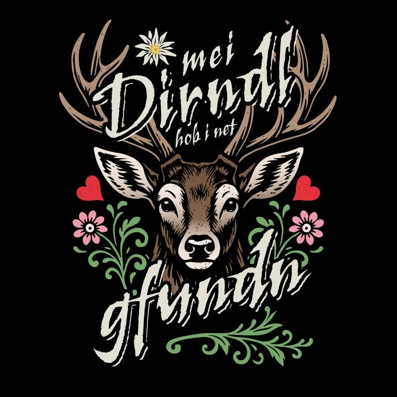 Mei Dirndl hob i net gfundn, Dirndl Ersatz, Tracht