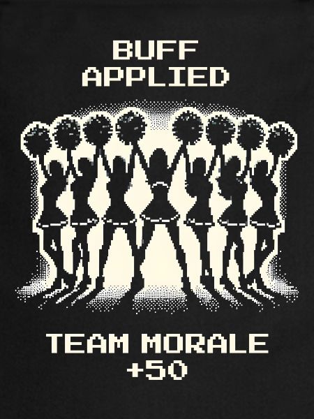 Team Morale +50 | Cheerleading