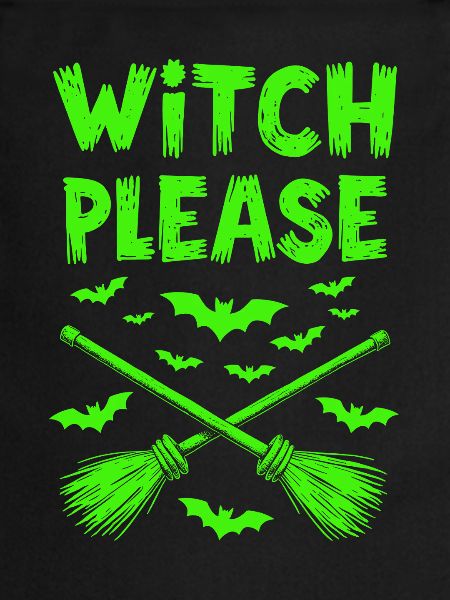 Witch Please – Halloween Witch Broom