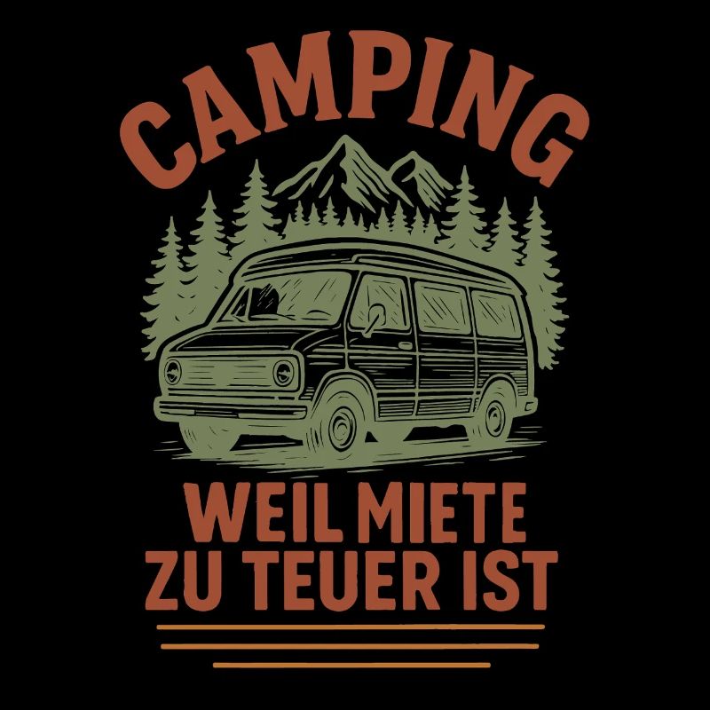 Camping because rent is too expensive fun camper