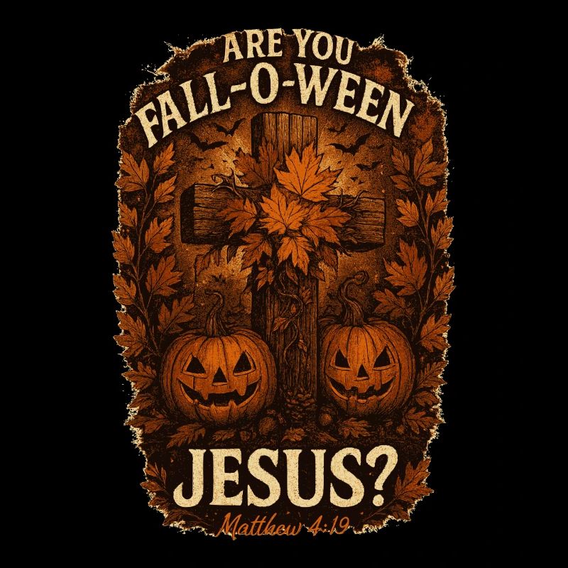 Bist du Fall-O-Ween Jesus Halloween Herbst