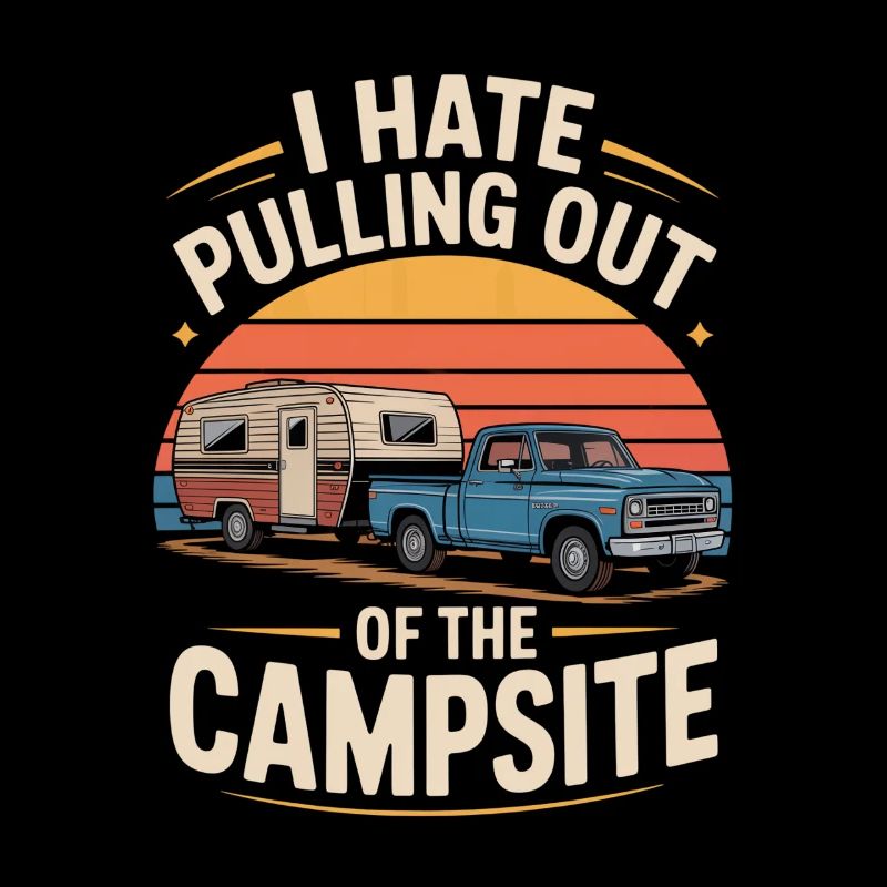 I Hate Pulling Out Of The Campsite Camping