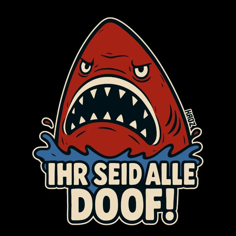 Vous êtes tous des idiots de requins-requins à dire