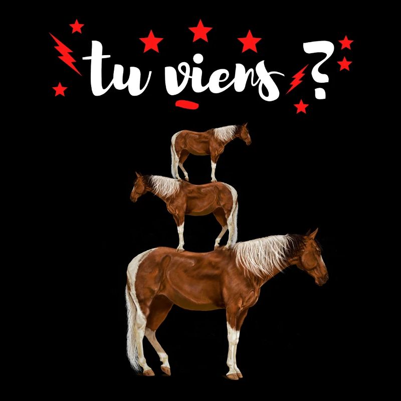 Kommen Sie? Pyramide der Pferde