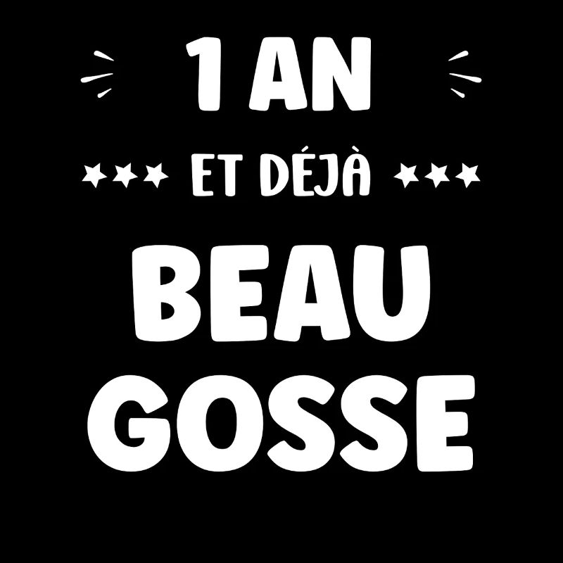 1 year already handsome