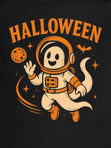 Halloween Spaceman Ghost