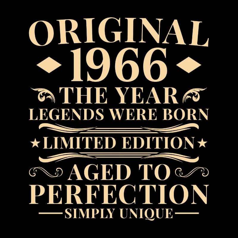 Original 1966 Vintage 60th Birthday
