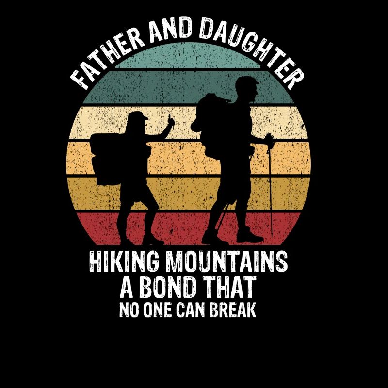 Father Daughter Hiking Bonding Trail Walks