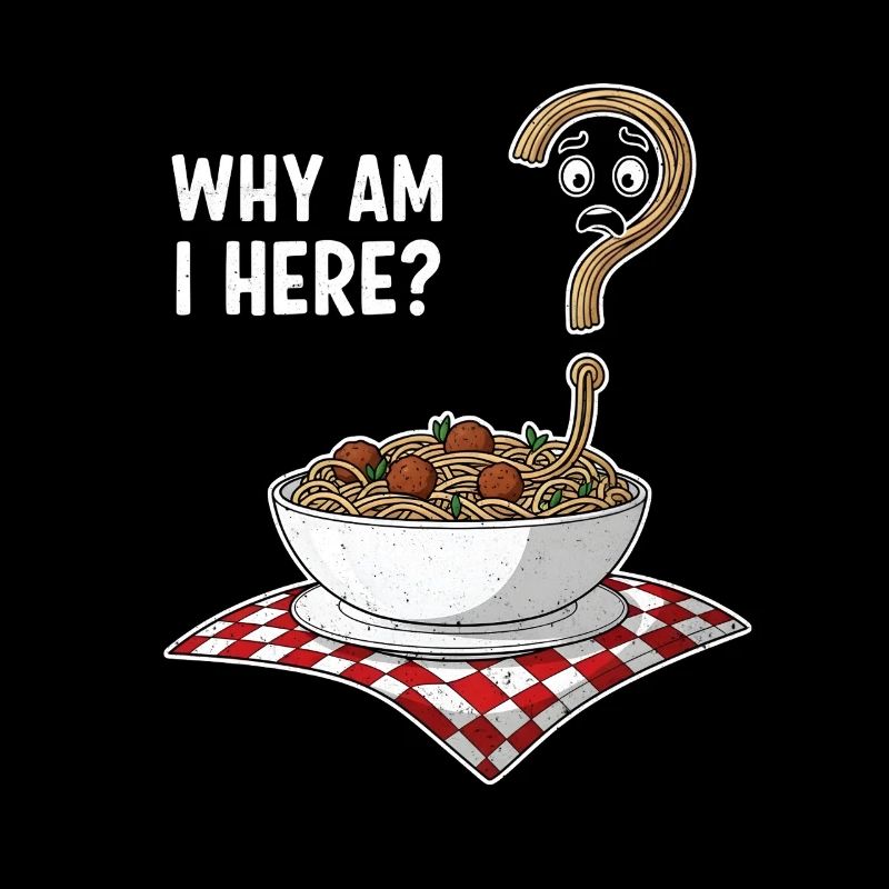 Warum bin ich hier Nudeln