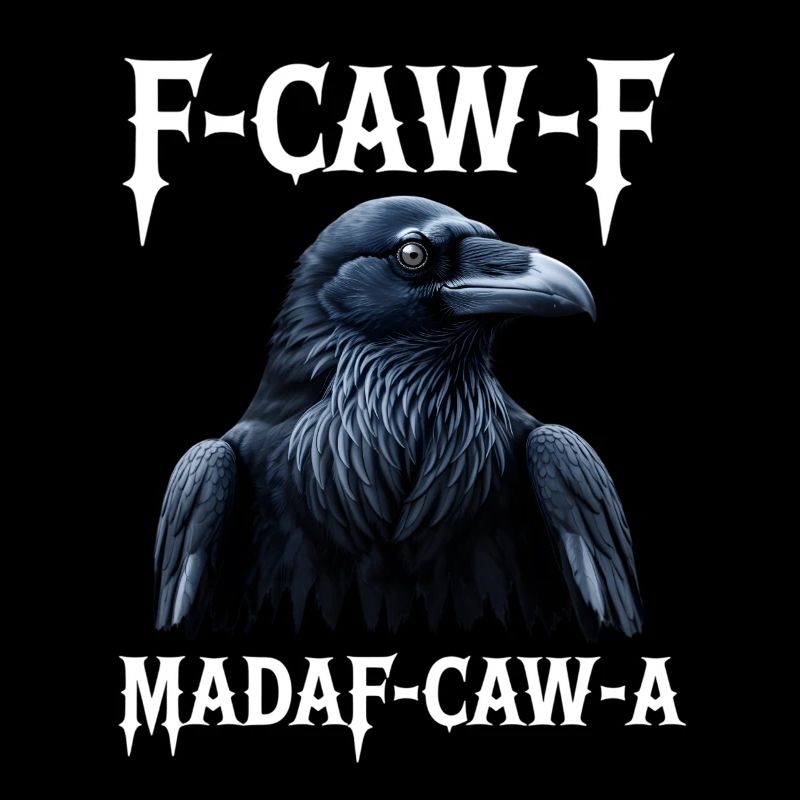 Raben Gothic Graffiti Design