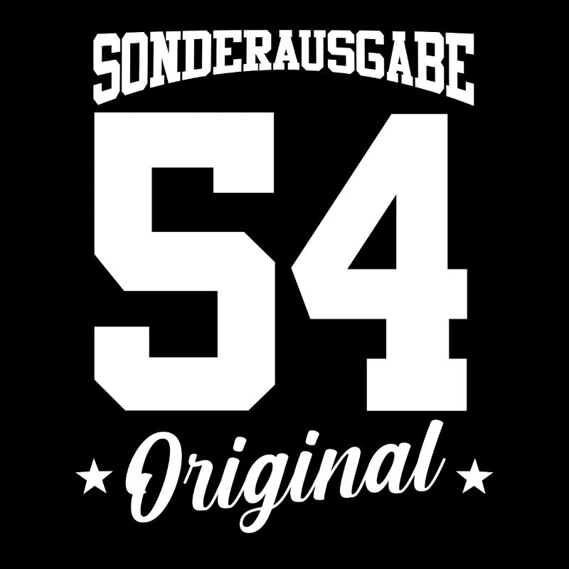 54 Geburtstag