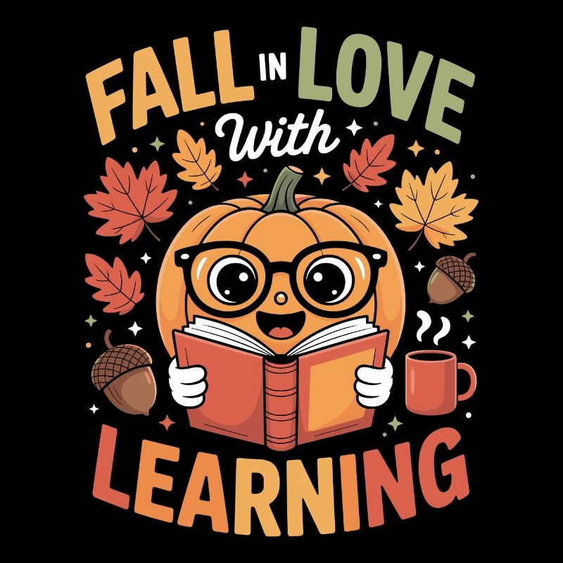 Fall In Love With Teaching Herbst Lehrerin