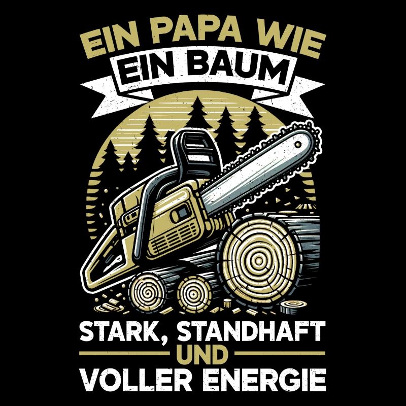 Ein Papa Wie Ein Baum Stark Stanhaft