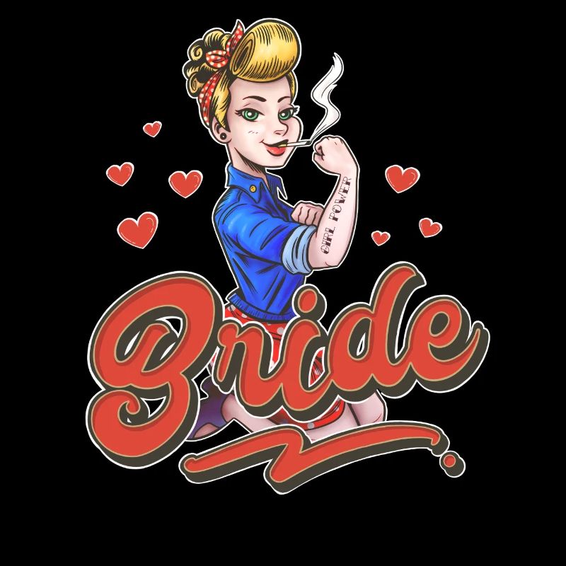 Bride Pin Up