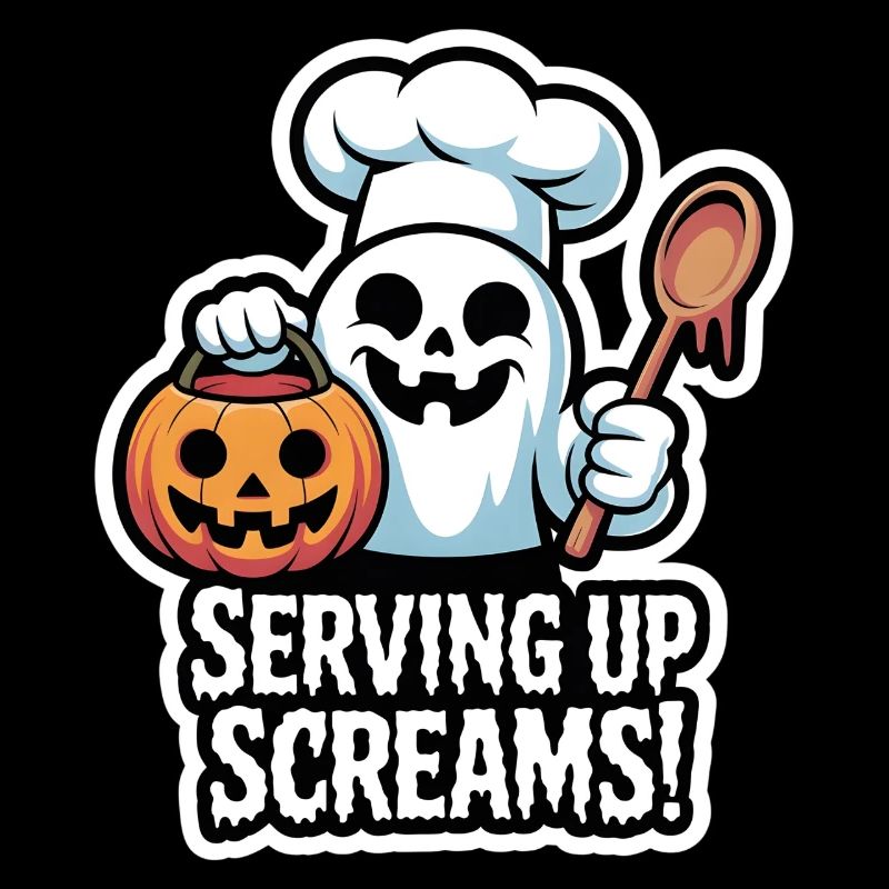 Chef Boo – Spooky Cute Halloween Ghost Spoon