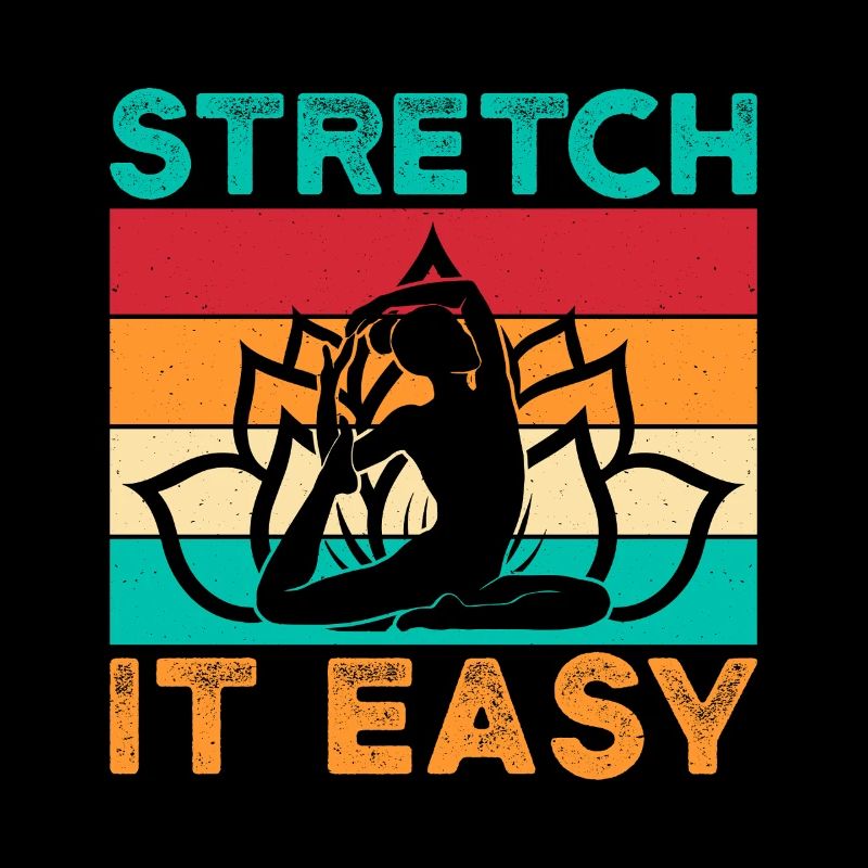 Yoga Stretch It Easy Funny Yoga