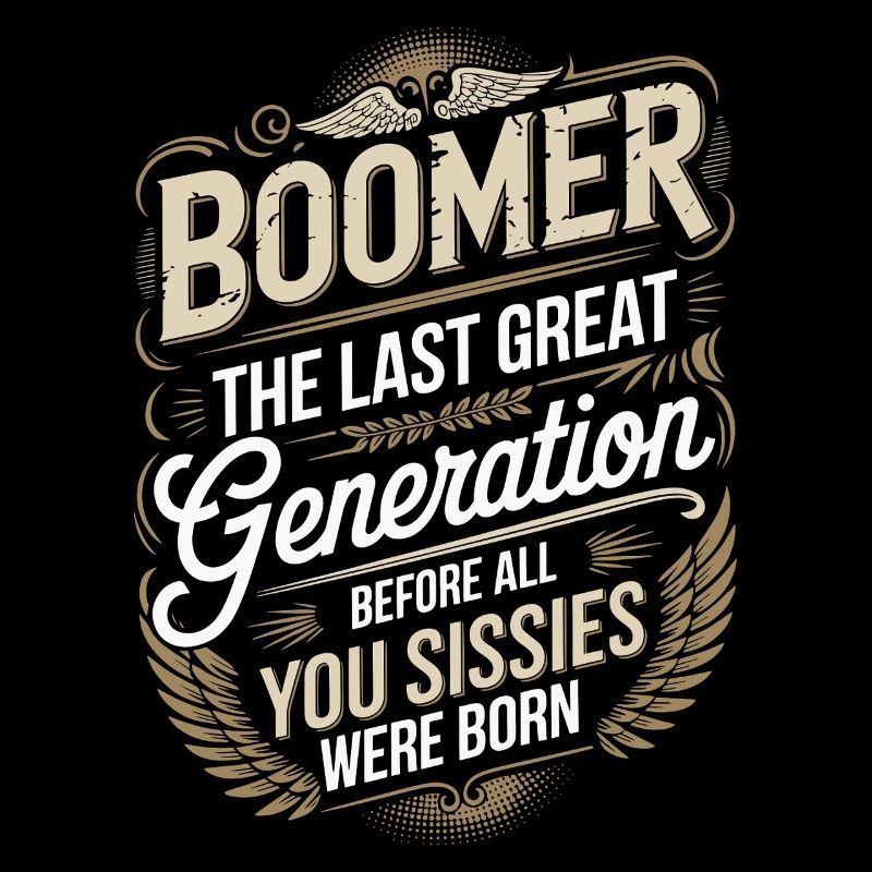 Boomer Letzte Große Generation Spruch
