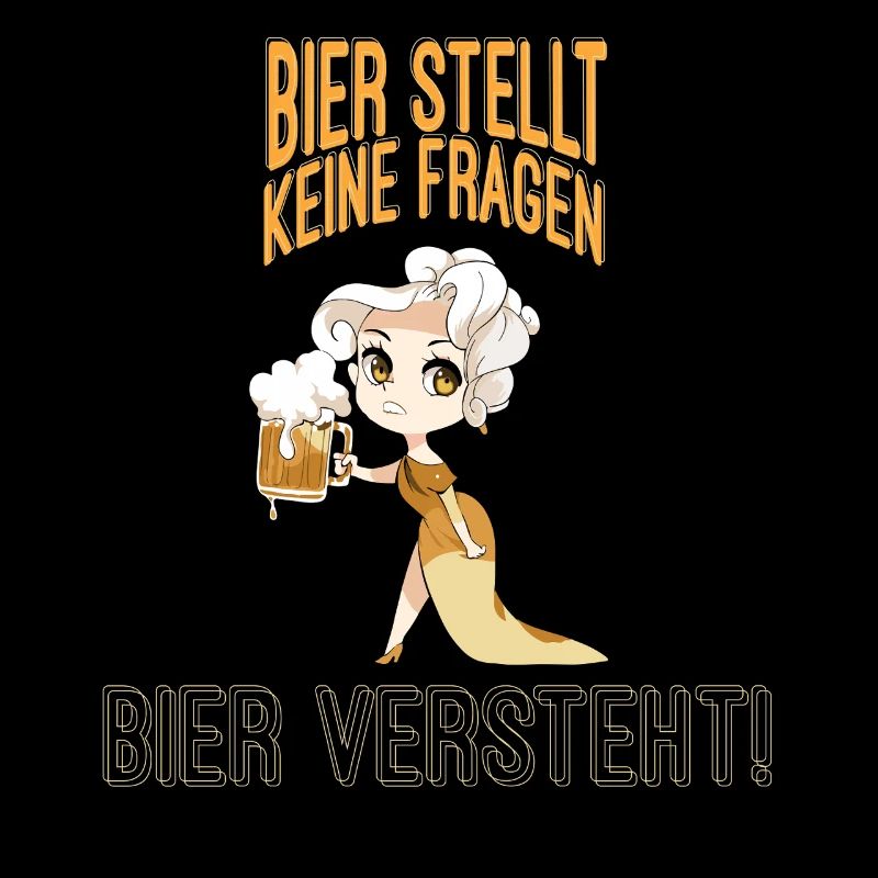 Bierliebhaber Bier Spruch Biertrinker Saufen