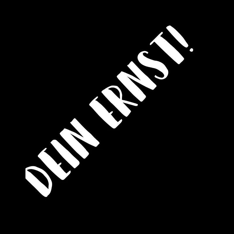 Dein Ernst Diagonal Typo