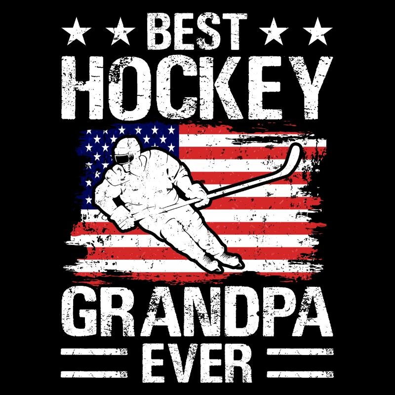 Hockey Eishockey Eishockeyspieler Opa Geschenk