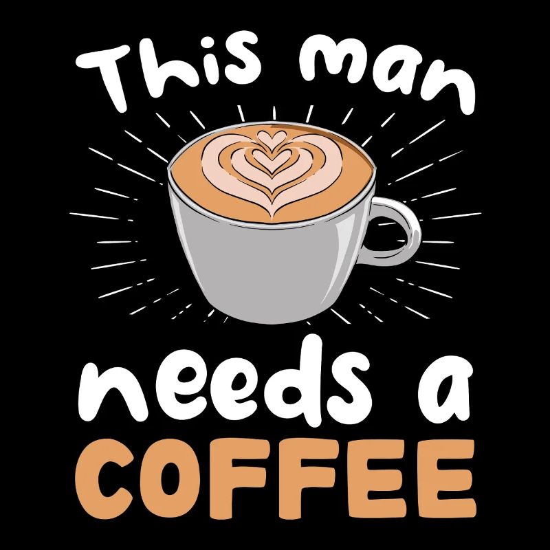 This man needs coffee