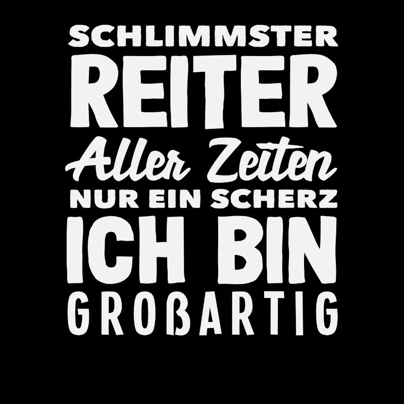 Lustiges Bester Pferdemädchen Reiten Ponyfans