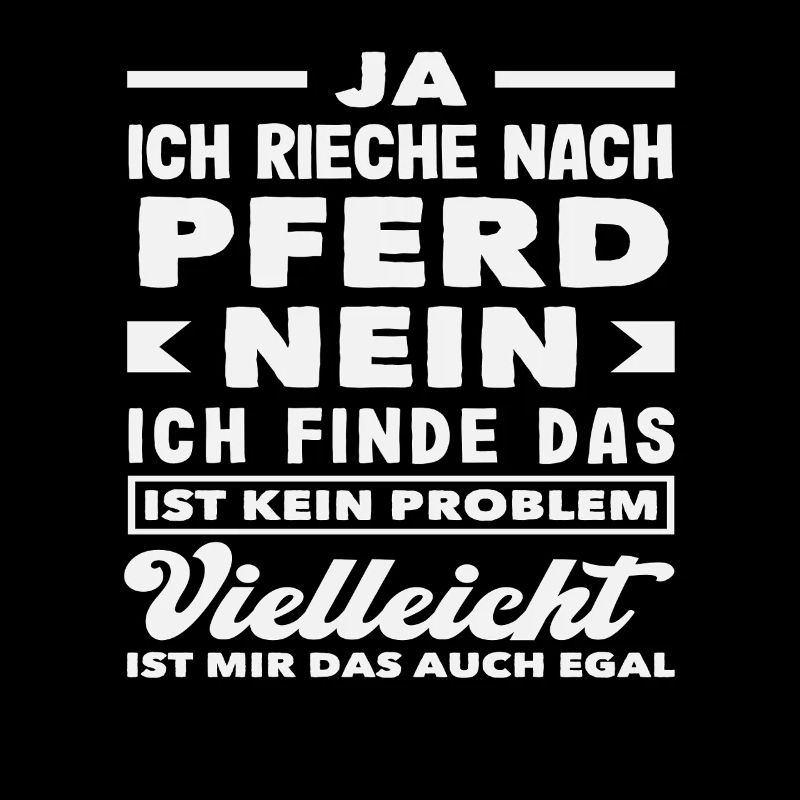 Rieche Nach Pferd Pferdemädchen Reiten Ponyfans